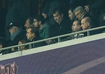 Cumhurbaşkanı Erdoğan Vodaofone Park'ta
