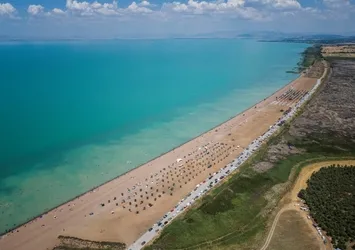 Antalya sahili değil, Konya Ovası