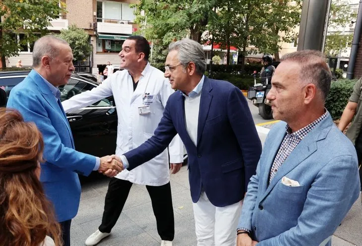 Başkan Recep Tayyip Erdoğan Ali Sabancı ve Vuslat Sabancı çiftini ziyaret etti! Ali Sabancı’nın kaza sonrası ilk fotoğrafı