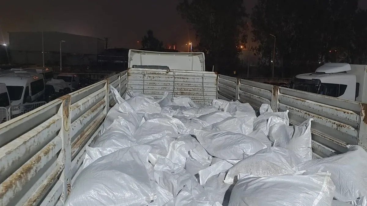 Adana'da 4 ton kaçak tütün ele geçirildi