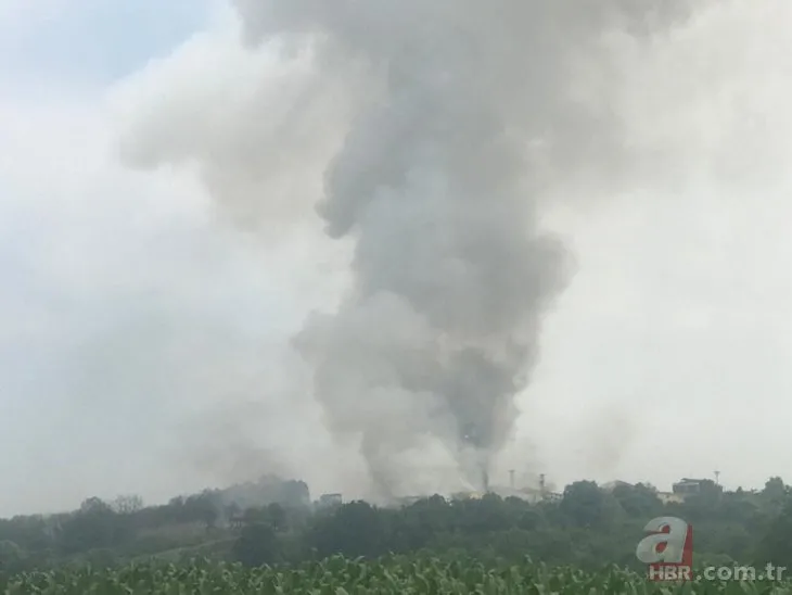 Sakarya’da havai fişek fabrikasında patlama! Olay yerinden ilk görüntüler