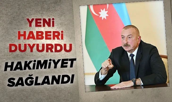 Azerbaycan Cumhurbaşkanı İlham Aliyev: Üç köy daha işgalden kurtarıldı