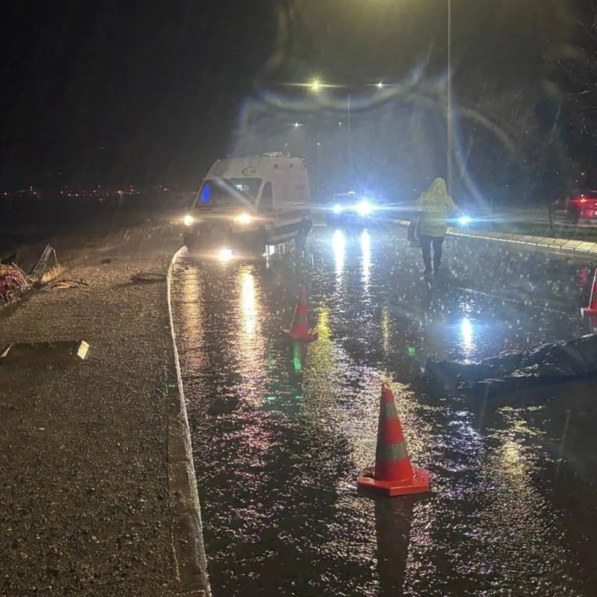 Erzincan'da kahreden kaza! Bisiklet sürücüsü feci şekilde can verdi