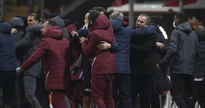 Trabzonspor Teknik Direktörü Abdullah Avcı'dan Galatasaray galibiyeti yorumu