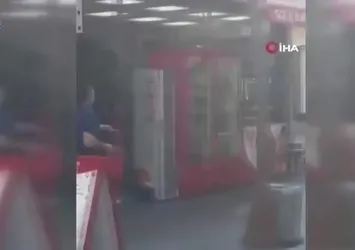 Sıcak havalarda serinleten şaka kamerada