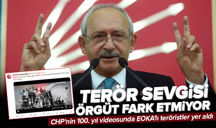Kılıçdaroğlunun videosunda EOKA detayı