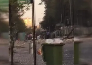 Ürdün’de tüp patladı restoran çöktü |Video