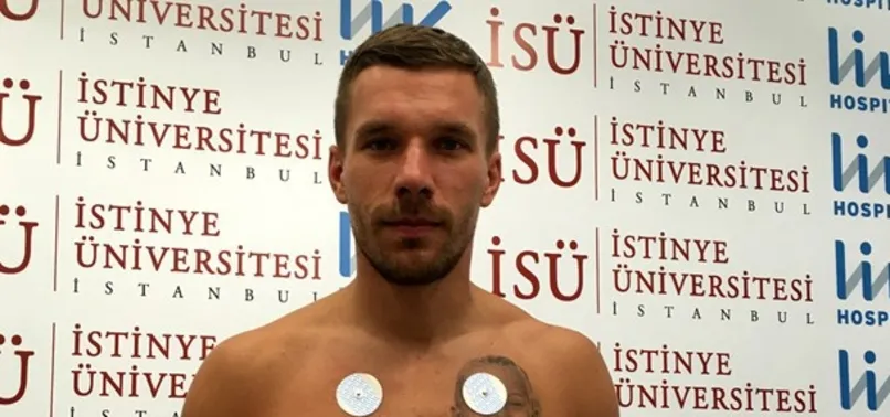 Lukas Podolski sağlık kontrolünden geçti!