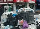 Kadıköy’de çöp dağları yükseliyor