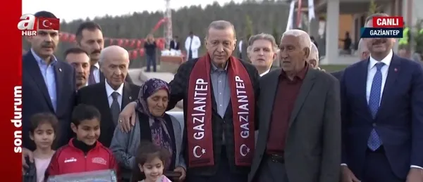 Nurdağı’nda köy evini teslim alan vatandaştan 7’li koalisyona: Başkan Erdoğan bu ülkenin profesörü! Siz daha doktor olamadınız