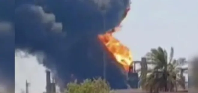 İran’da petrol rafinerisinde yangın! Sabotaj var mı?