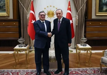 Başkan Erdoğan, eski AB Komisyonu Başkanı Barroso'yu Külliye'de kabul etti