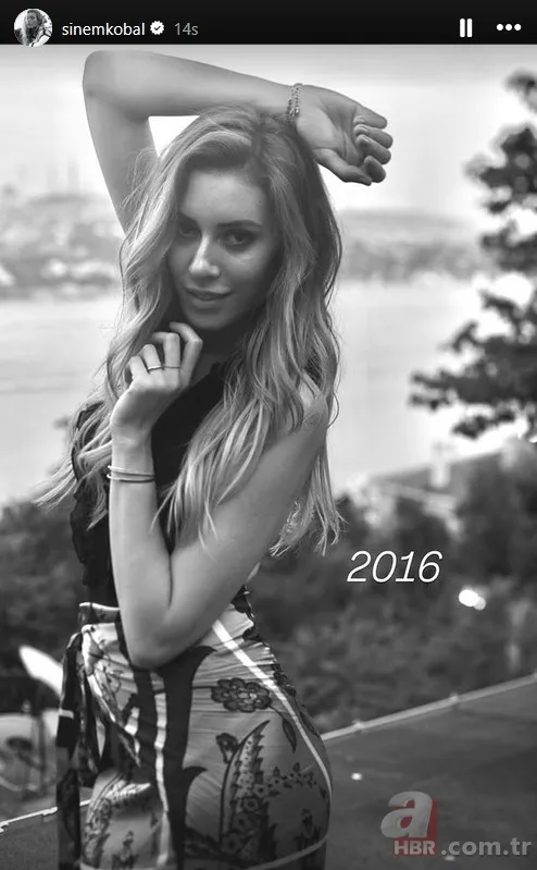 Sinem Kobal eski günleri yad etti: Sene 2016, evlendikleri ilk gün! 6