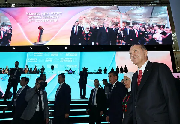 Başkan Erdoğan, İstanbul Yeni Havalimanı'nın açılışında konuştu - 1