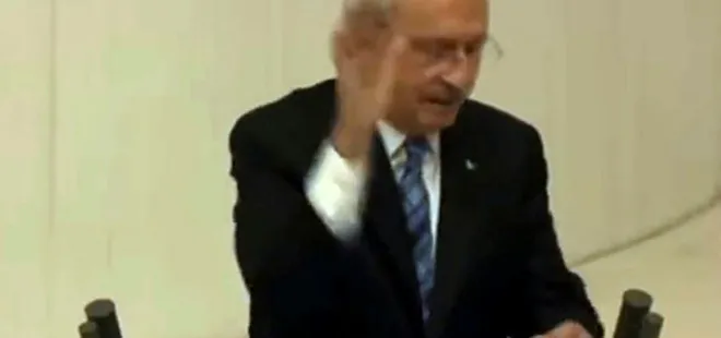 Kemal Kılıçdaroğlu’ndan TBMM’de skandal el hareketi! Sert tepki: O hareketin kralını...