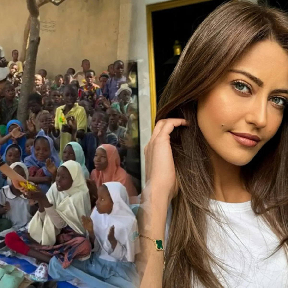 Nijerya'da iyilik mesaisi! Tuğba Melis Türk'ten alkış toplayan hareket