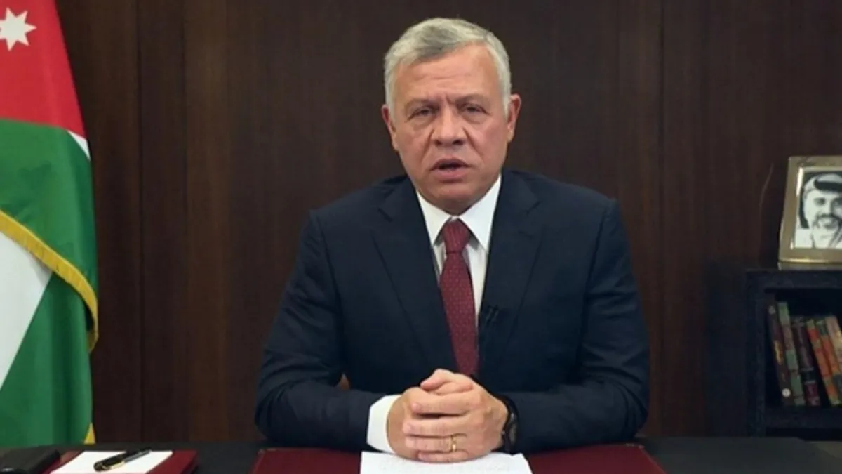 Ürdün Kralı 2. Abdullah'tan Gazze'de ateşkes çağrısı: Sivillere kesintisiz yardım için çaba sar edilmeli