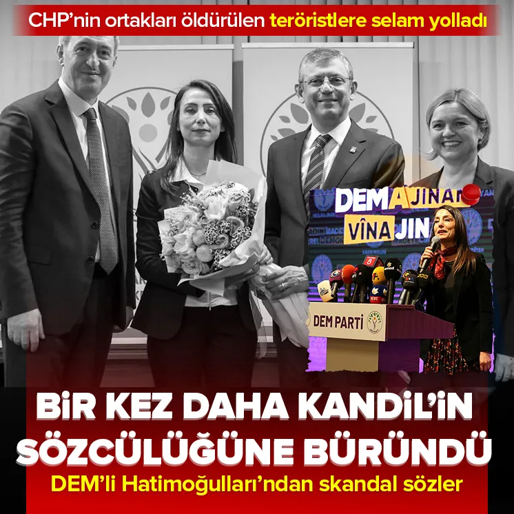 Hatimoğulları öldürülen teröristlere selam yolladı