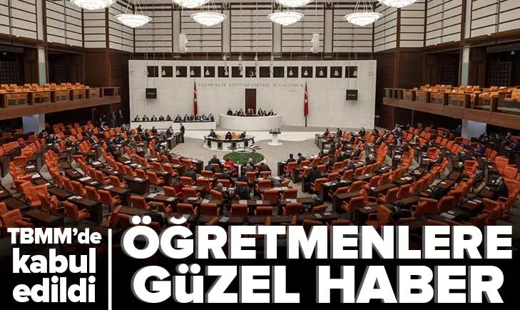 Öğretmenlik Meslek Kanunu kabul edildi