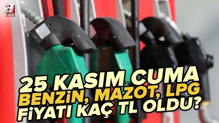 İNDİRİM GELDİ! Benzin, motorin, LPG lite fiyatı kaç TL? 25 Kasım Güncel akaryakıt fiyatları İstanbul, Ankara, İzmir!