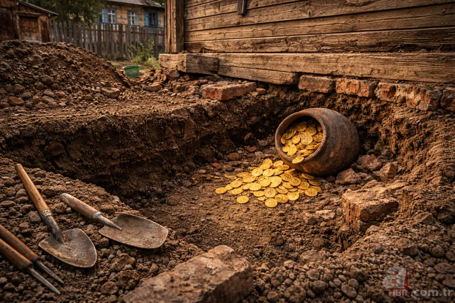 Torzhok’ta ev temelinde 409 altın rublelik hazine bulundu 3