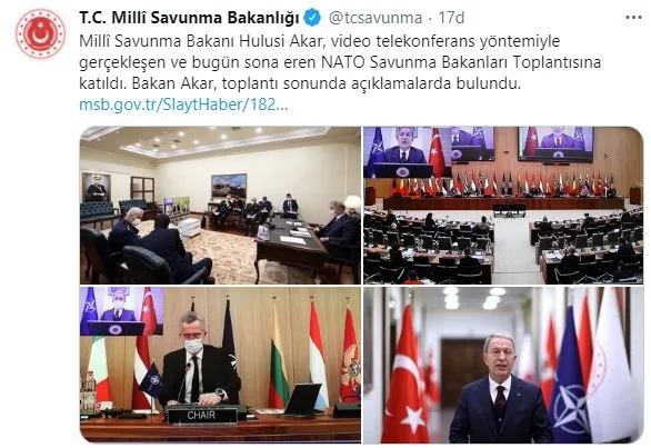 NATO toplantısı sonrası Milli Savunma Bakanı Akar'dan flaş açıklamalar - 1