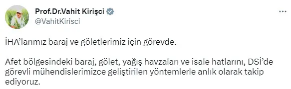 1677836032081.jpg Deprem bölgesindeki yağış havzaları, baraj ve göletlerle isale hatlarında acil duruma rastlanmadı - 5