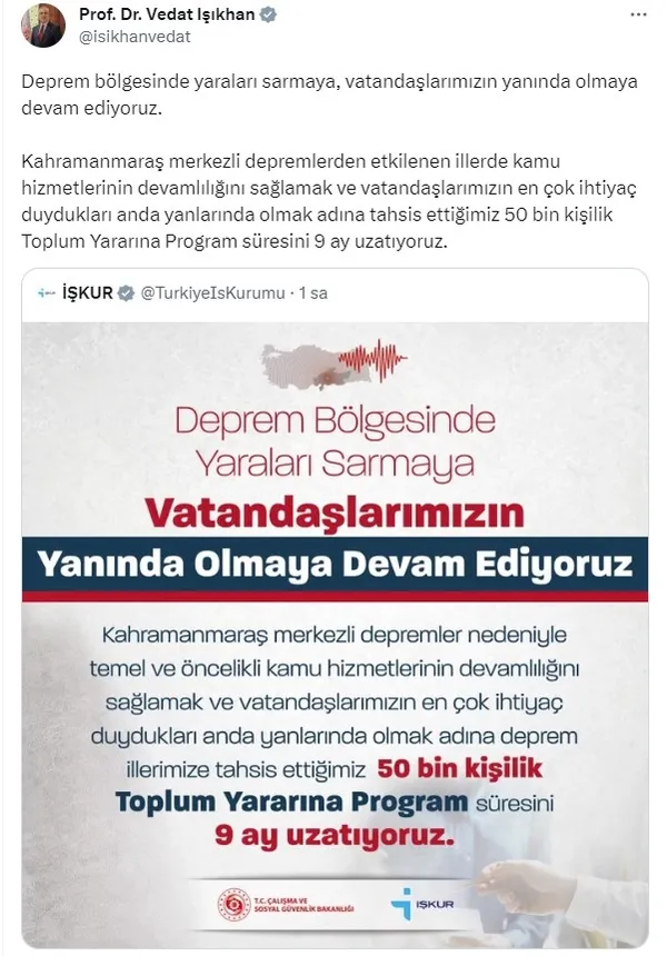 baskan-erdogan-imzasiyla-resmi-gazetede-yayimlandi-toplum-yararina-program-suresi-uzatildi-1692137203906.jpg Devlet milletinin yanında! Başkan Erdoğan imzasıyla Resmi Gazete'de yayımlandı: Toplum Yararına Program süresi uzatıldı - 1