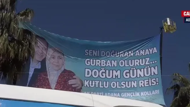 Adana Başkan Erdoğan’ı bekliyor