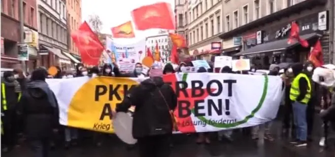 PKK’lı terörist seviciler Berlin’i karıştırdı
