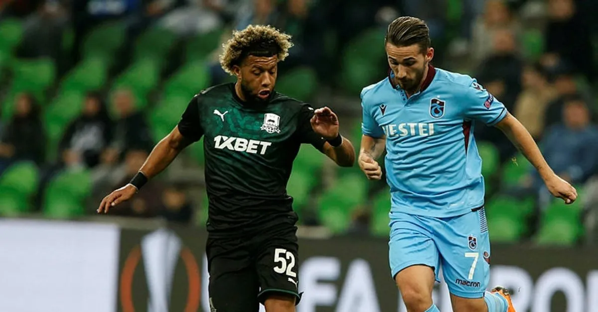 Krasnodar 3 1 Trabzonspor Mac Sonucu Ozet Kadrolar Gol Bilgileri Ve Tum Istatistikler Ahaber Video Izle
