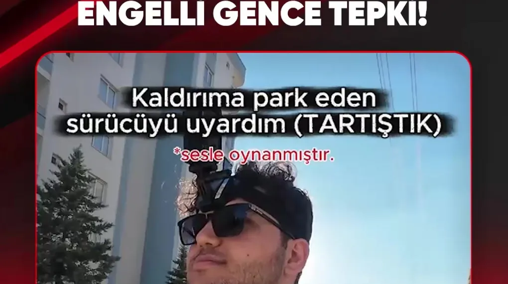 HAKKINI ARAYAN ENGELLİ GENCE TEPKİ!