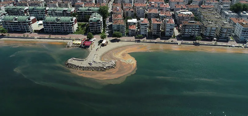Marmara Denizi turuncuya boyandı, koku vatandaşları tedirgin etti