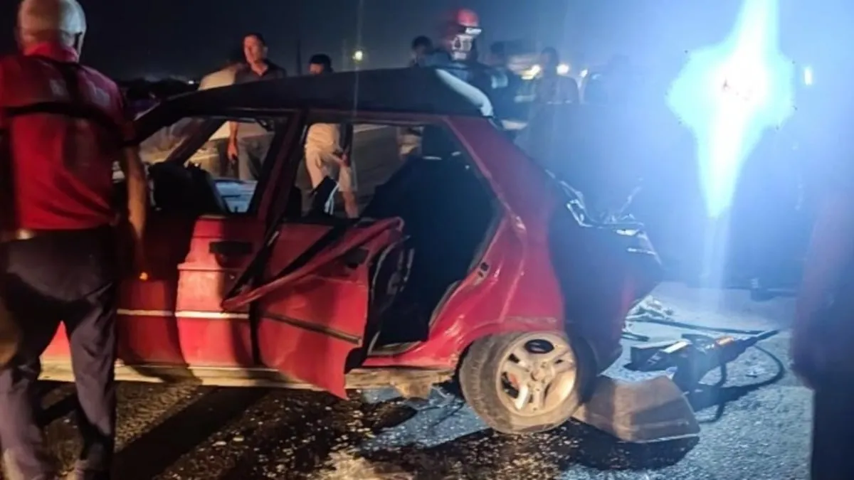 Mersin'de dehşet kaza: Ölü ve yaralılar var