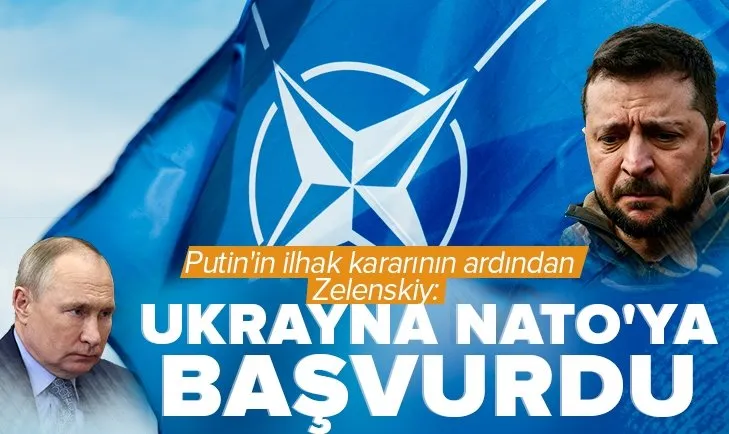 Zelenskiy: Ukrayna NATO’ya başvurdu