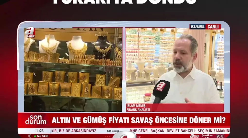 📈 ALTIN VE GÜMÜŞTE İBRE YUKARIYA DÖNDÜ