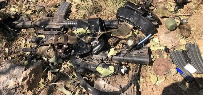 MSB: Pençe-Kaplan Operasyonunda PKK’ya ait silah ve mühimmat ele geçirildi