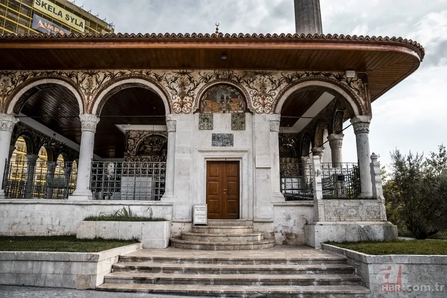Tiran'daki Ethem Bey Camii'nin açılışı Başkan Erdoğan tarafından yapıldı 6