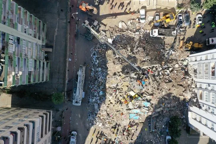 A Haber drone kamerasından DEPREM bölgesi! Facianın boyutunu gözler önüne seren dehşet verici görüntüler