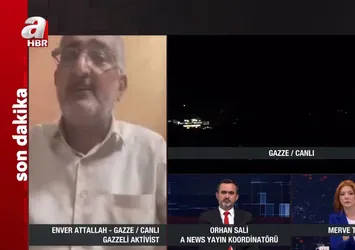 Gazze’de en karanlık gece! Ölüm ablukası... Son durumu A Haber'de anlattı: Yalnız bırakılırsak hepimizi öldürecekler