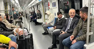 Bakan Uraloğlu metro hattında rekoru duyurdu