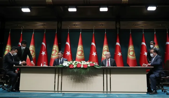 Başkan Erdoğan ile Kırgızistan Cumhurbaşkanı Sadır Caparov'dan önemli açıklamalar! 7 önemli anlaşma... - 9