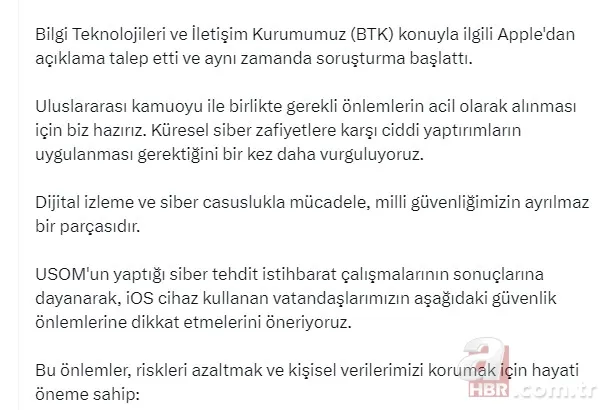 iOS cihazlarını kullananlara Ulaştırma ve Altyapı Bakanlığından uyarı: Apple'dan açıklama talep edildi 4