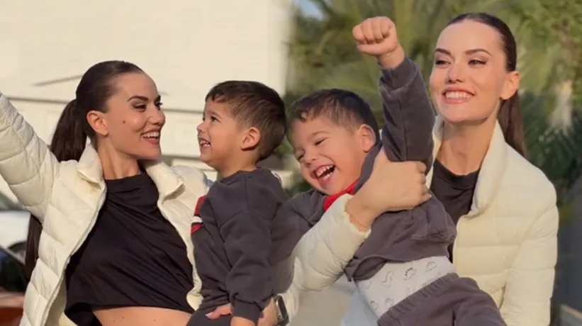 Fahriye Evcen oğlu Kerem'i paylaştı! Eşi Burak Özçivit yorumsuz bırakmadı