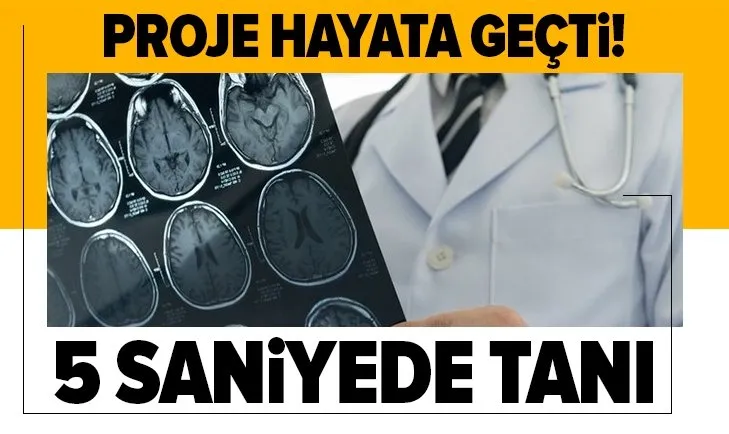 Beyin kanaması ve tümörü olanlara yapay zekayla 5 saniyede ön tanı konulabilecek