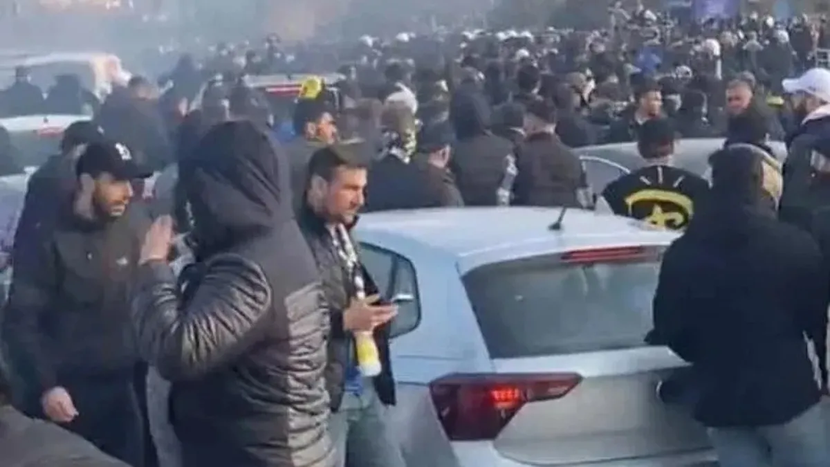 Fenerbahçe-Göztepe maçı öncesinde arbede çıktı