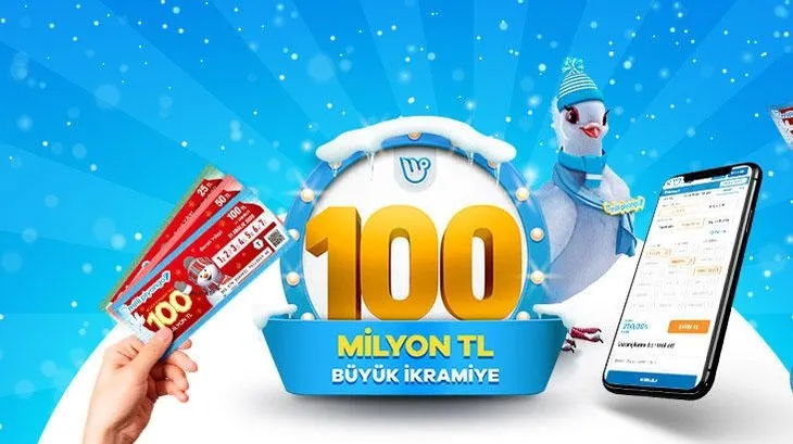2021 Milli Piyango sonuçları... | MPİ bilet sorgulama ekranı! 100 milyon TL tam bilete mi, çeyrek bilete mi çıktı?