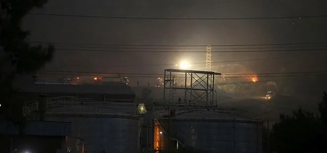 Son dakika: Milas’ta yangın: Alevler Kemerköy Termik Santrali’ne sıçradı