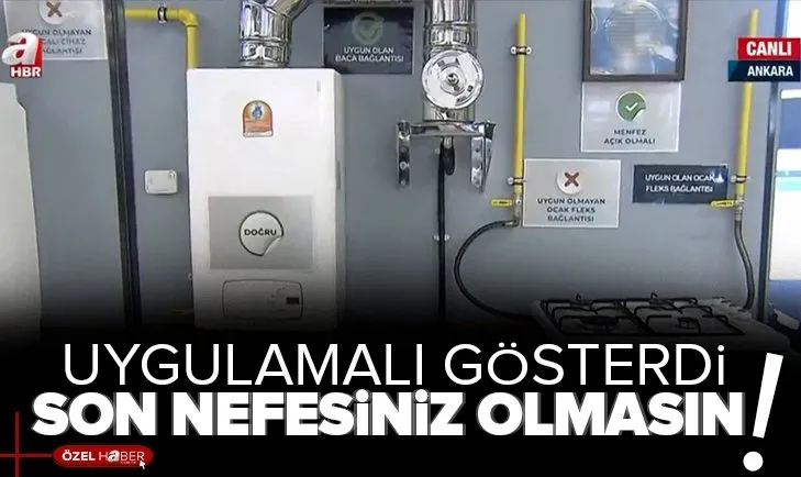 Doğalgaz kullanırken nelere dikkat edilmeli? Doğalgaz zehirlenmesi nasıl önlenir?