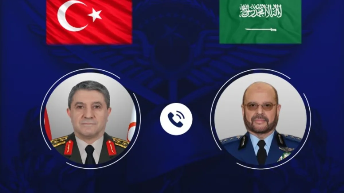 Riyad-Ankara hattında kritik temas! Genelkurmay Başkanı Arabistanlı mevkidaşı ile görüştü
